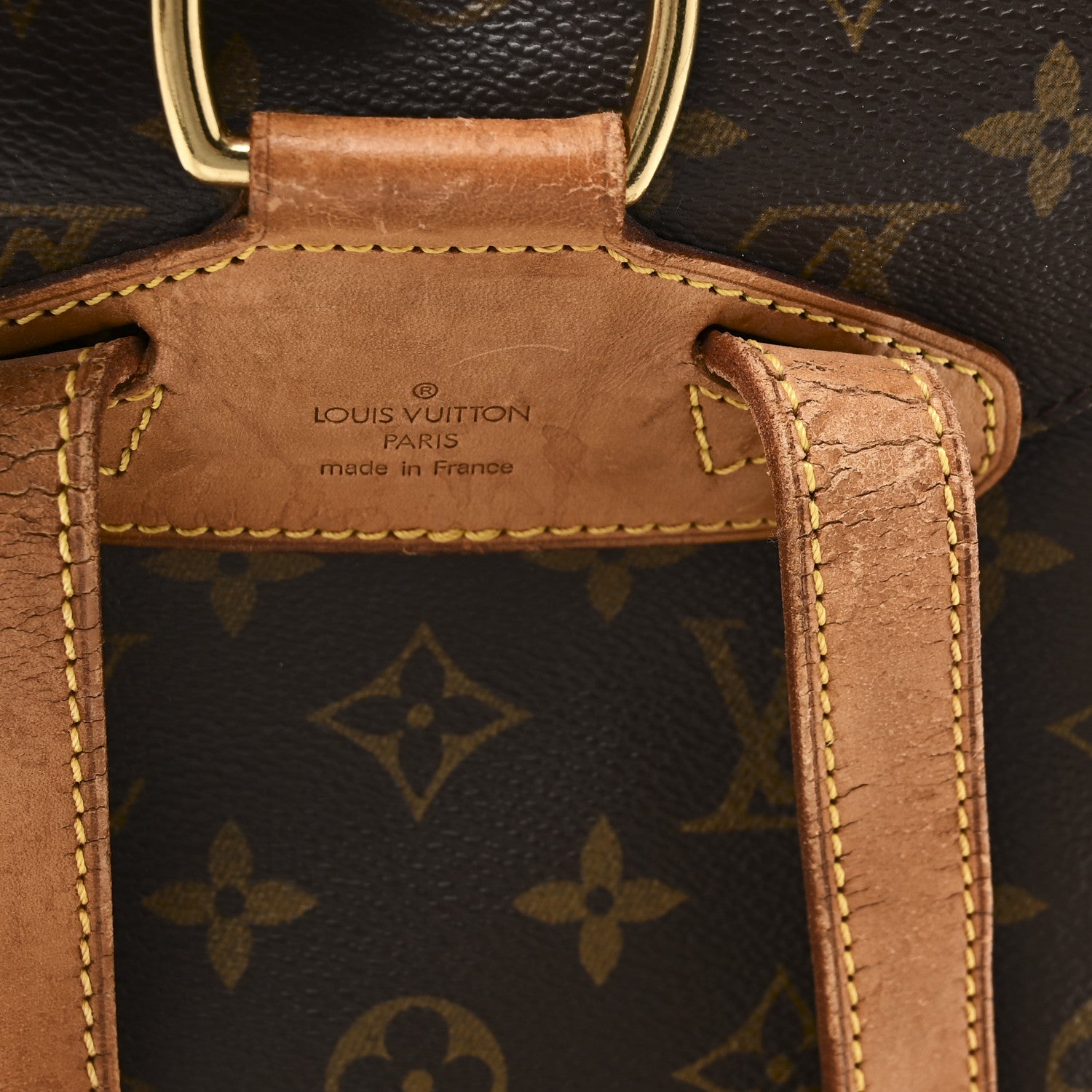 louis vuitton backpack made in france used Authenticated Pre-Owned Louis Vuitton Montsouris MM, Women's, Size: One size, Brown