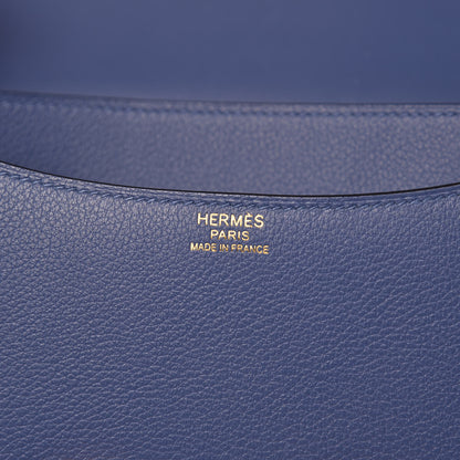 Hermes Evercolor Constance 24 Bleu Brighton 6 of 23