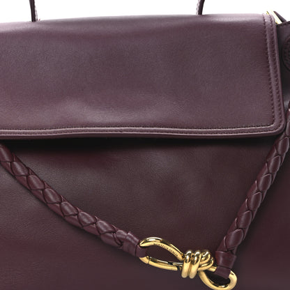 Bottega Veneta Silky Calfskin Medium Ciao Ciao Barolo 8 of 10