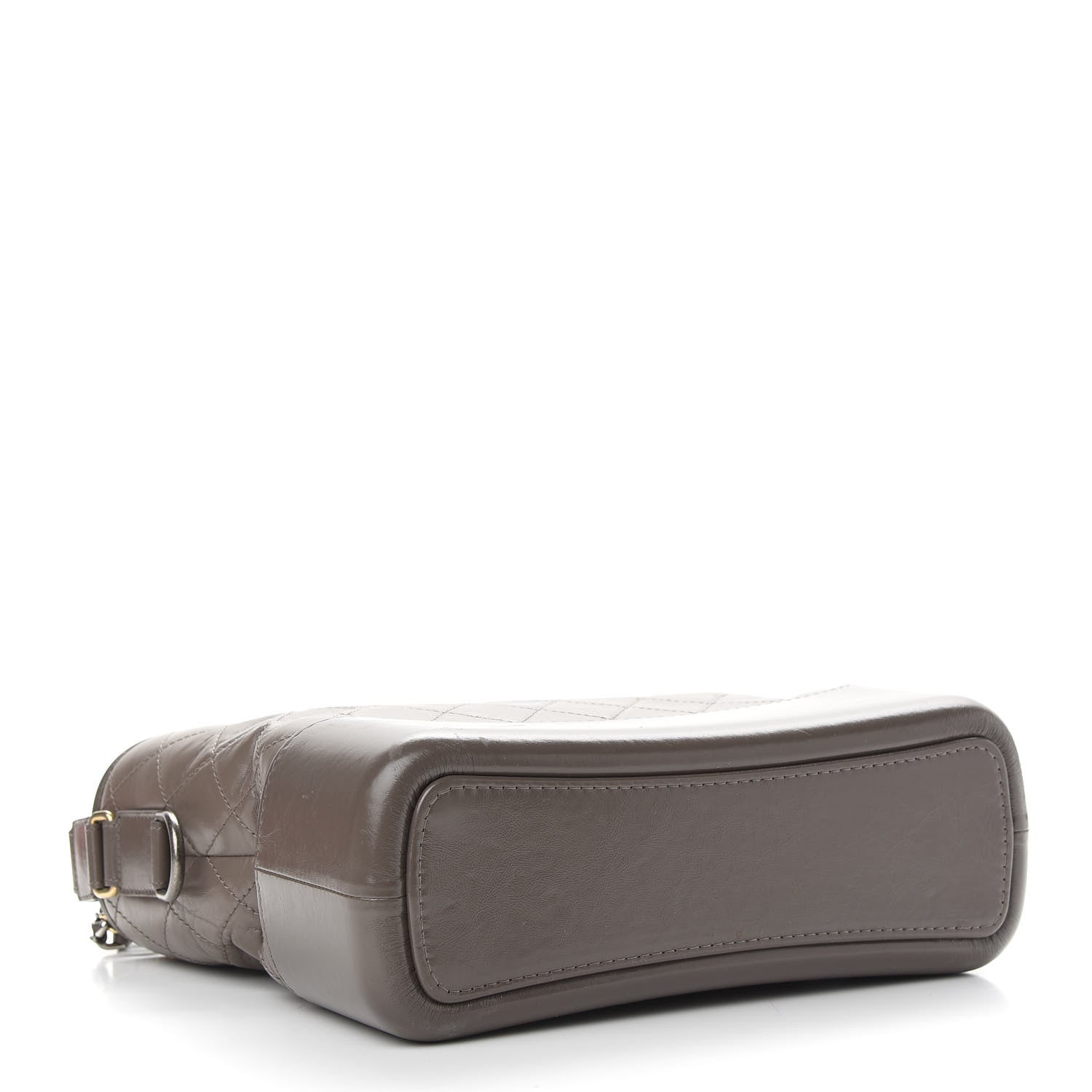 Chanel Aged Calfskin Quilted Medium Gabrielle Hobo Grey 4 of 9