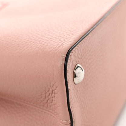 Louis Vuitton Taurillon Capucines PM Magnolia 12 of 13