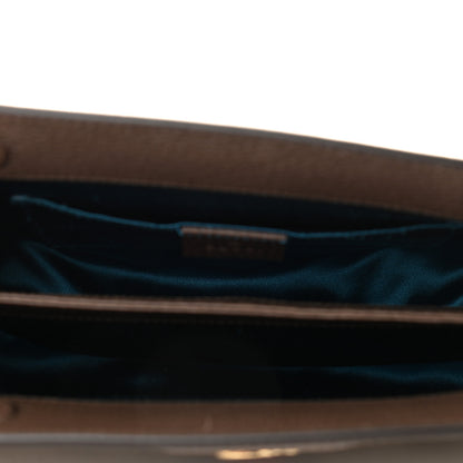Gucci GG Supreme Monogram Web Small Ophidia Chain Shoulder Bag Brown 5 of 10