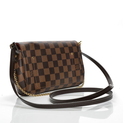 Louis Vuitton Damier Ebene Favorite PM 3 of 8