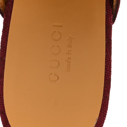 Gucci GG Monogram Canvas Womens Princetown Slippers 37 Ancora 7 of 10