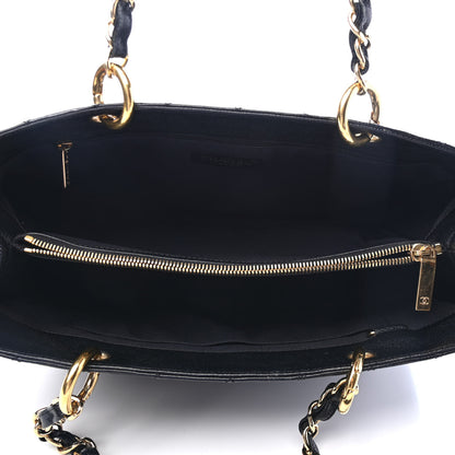 Chanel Caviar Quilted Grand Shopping Tote GST Black 4 of 4