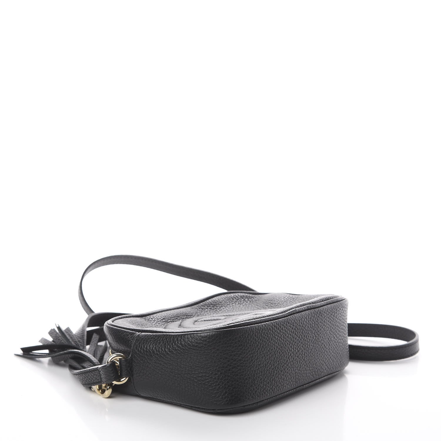 Gucci Pebbled Calfskin Small Soho Disco Bag Black 3 of 7