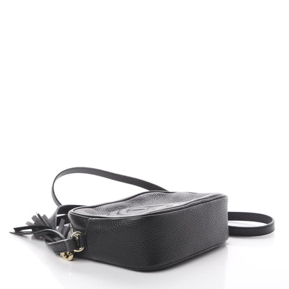 Gucci Pebbled Calfskin Small Soho Disco Bag Black 3 of 7