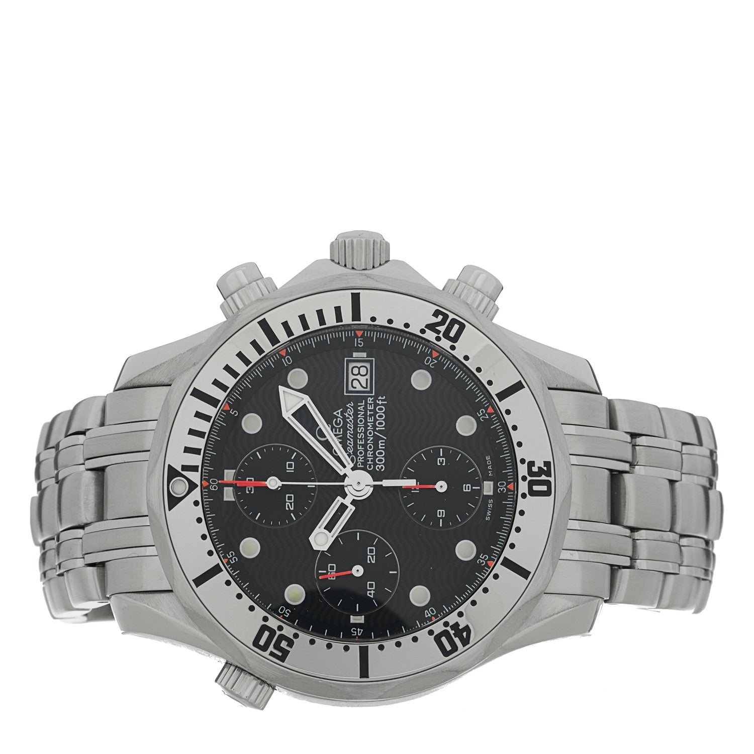 Omega Stainless Steel 42mm Seamaster 300M Chronograph Diver Automatic Watch Black 2598.80.00 2 of 5