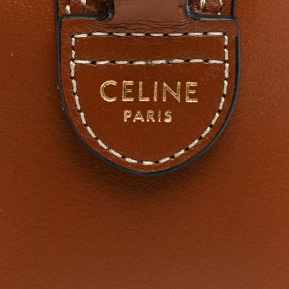 Celine Smooth Calfskin Triomphe Small Boston Bag Tan 6 of 10