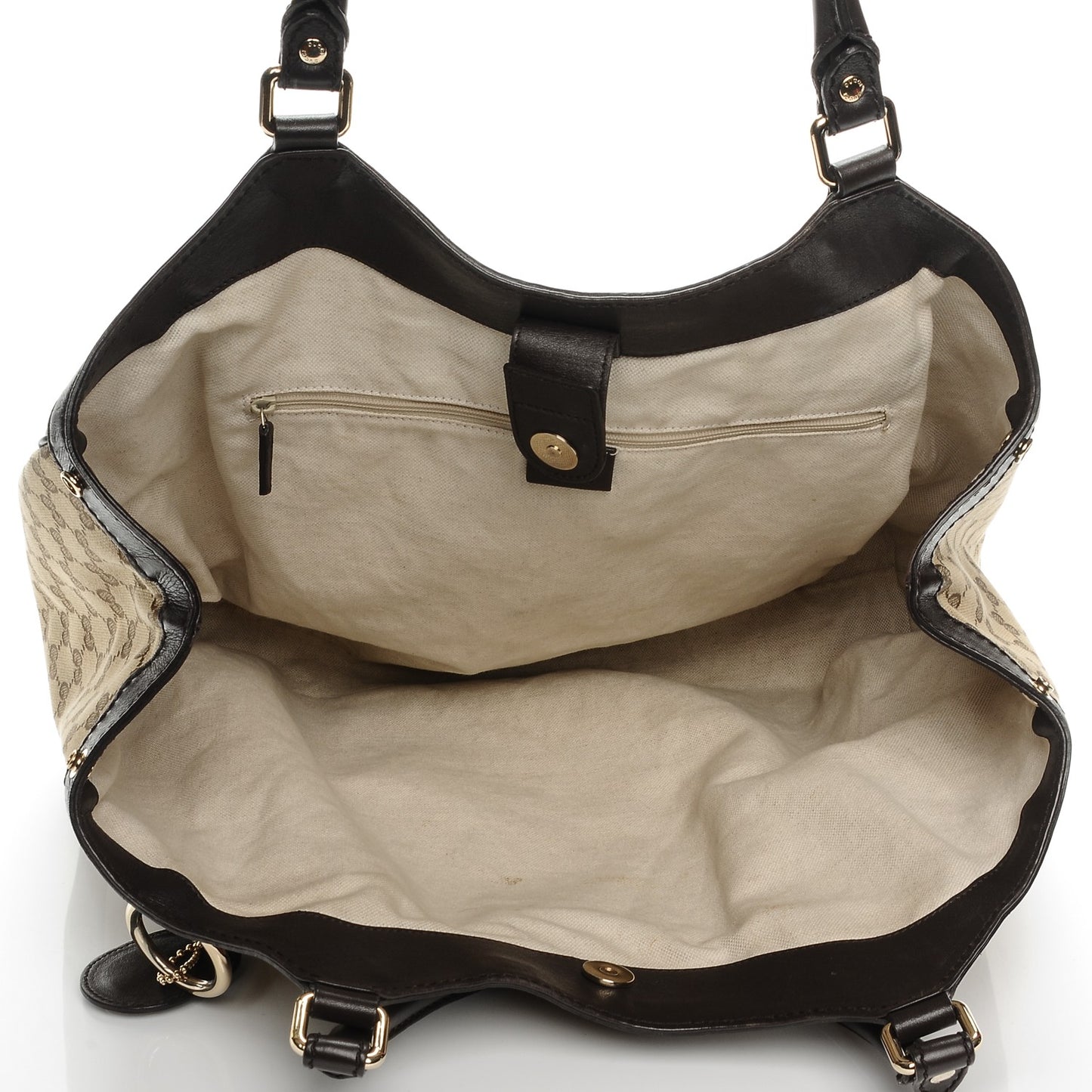 Monogram Large Sukey Tote Dark Brown