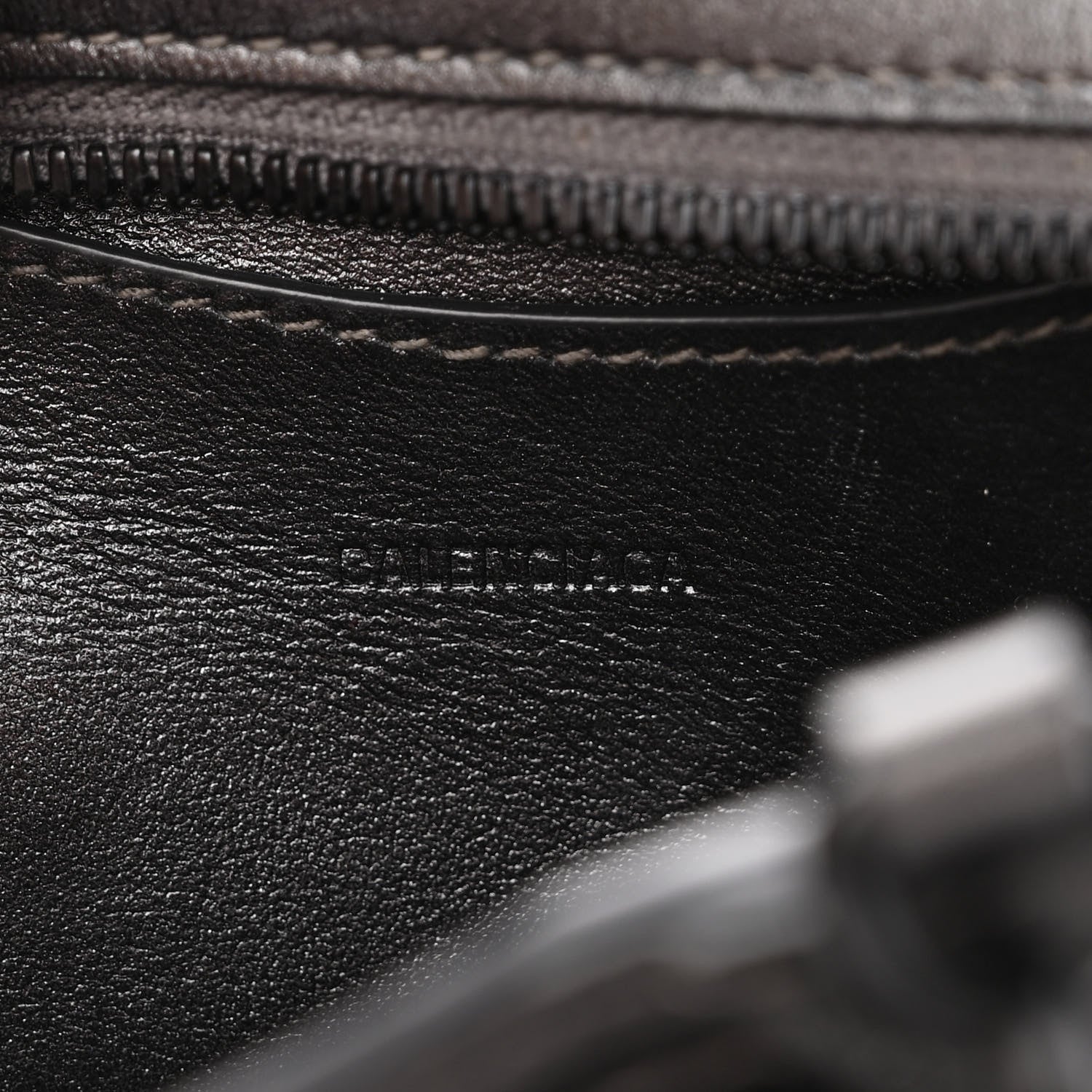 Balenciaga Smooth Calfskin Neo Classic Black Hardware Mini City Gunmetal 6 of 10