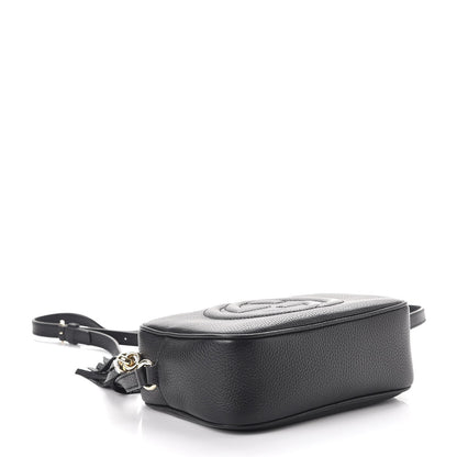 Gucci Pebbled Calfskin Small Soho Disco Bag Black 4 of 7