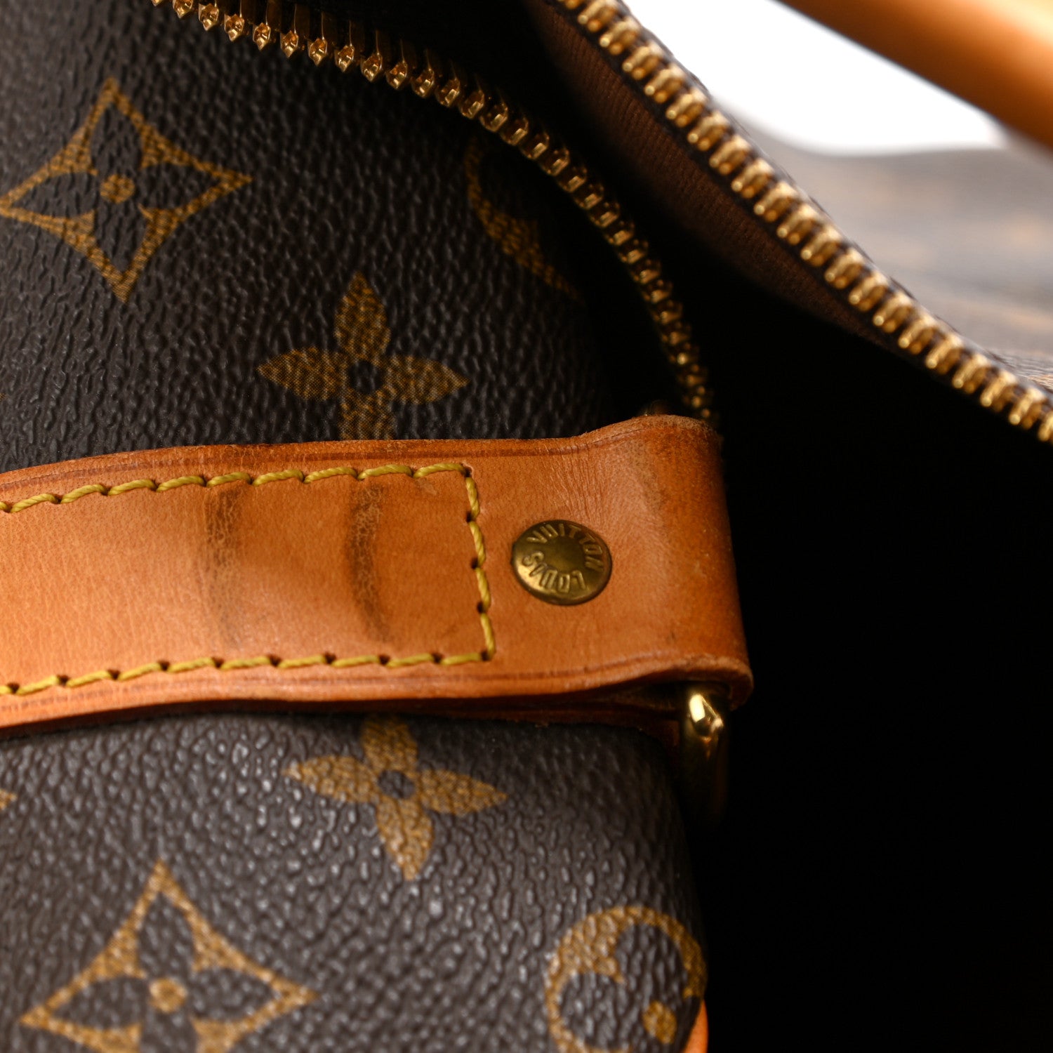 Louis Vuitton Monogram Keepall Bandouliere 50 11 of 16