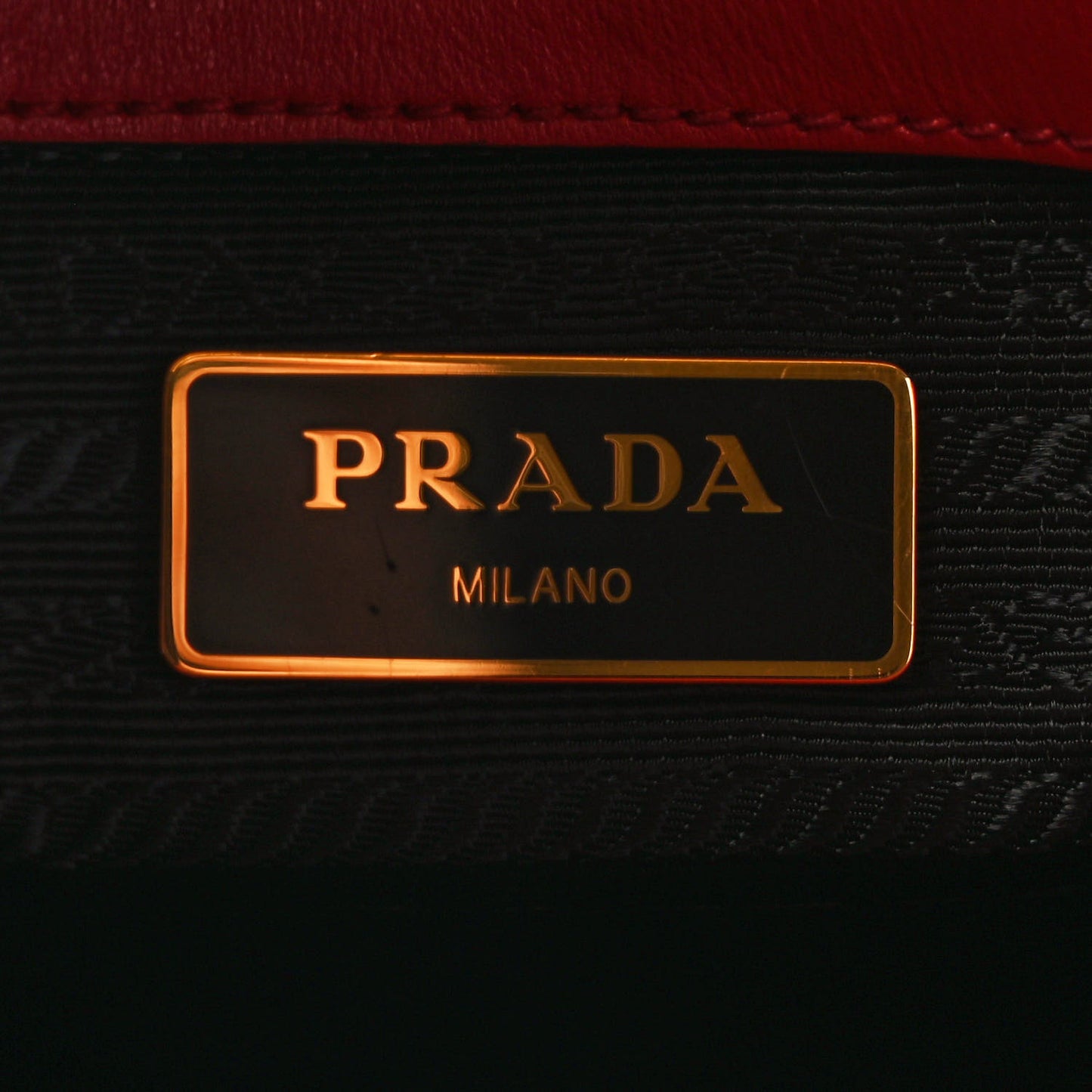 Saffiano Soft Calfskin Tote Fuoco