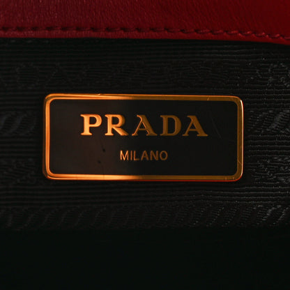 Prada Saffiano Soft Calfskin Tote Fuoco 5 of 7