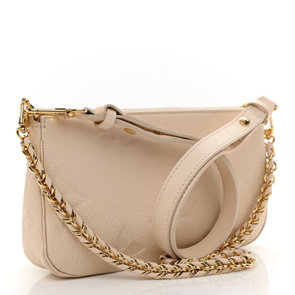 Louis Vuitton Empreinte Monogram Giant Multi Pochette Accessories Cream 3 of 11