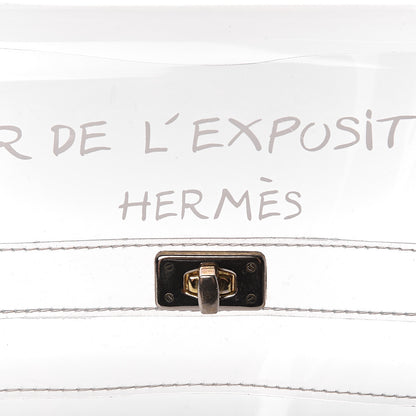 Hermes Vinyl Souvenir De L'Exposition Kelly Transparent 6 of 10