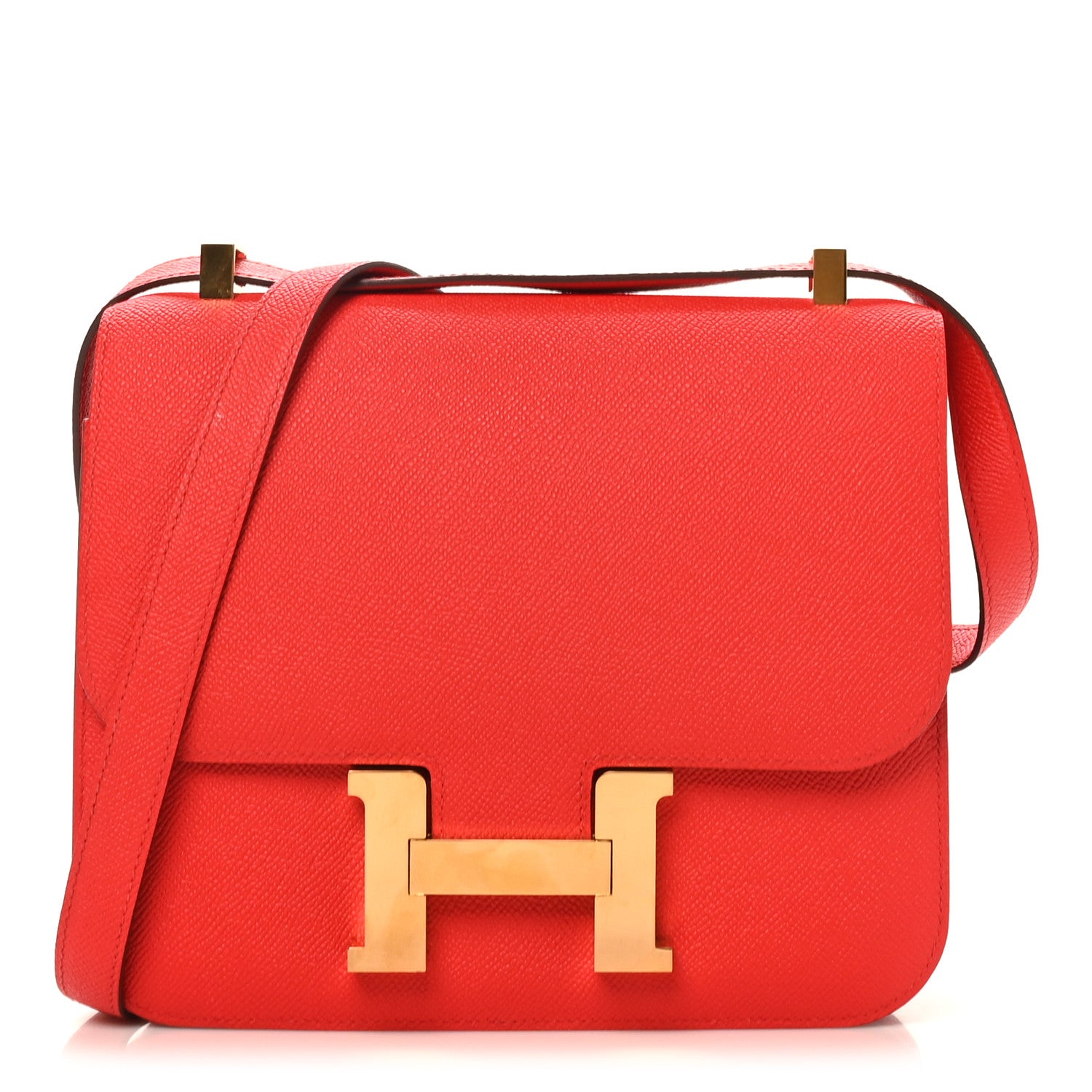 Hermes Epsom Constance 24 Rouge de Coeur 1 of 10