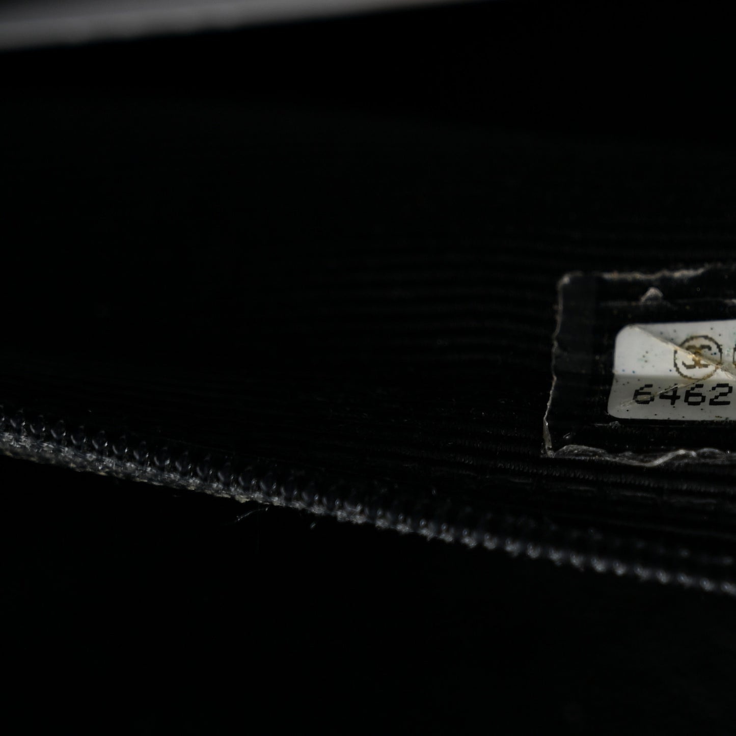 Lambskin Bekko Resin Medium Single Flap Black