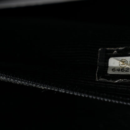 Chanel Lambskin Bekko Resin Medium Single Flap Black 8 of 14