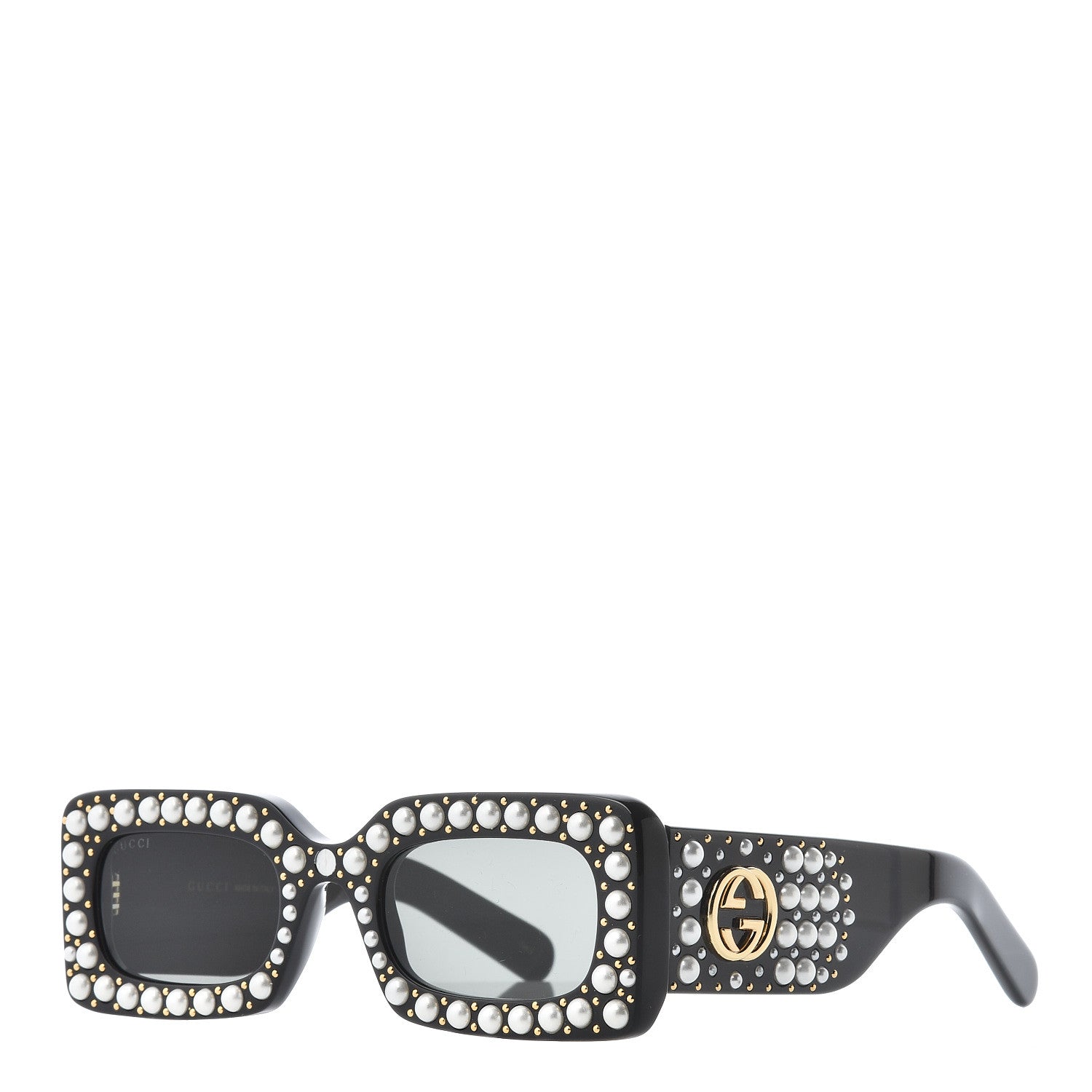 Gucci Pearl Hollywood Forever Sunglasses GG0146S Black 1 of 9