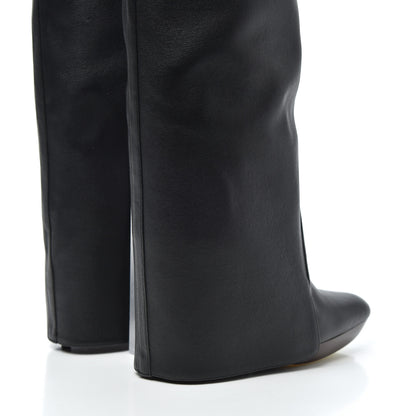 Givenchy Calfskin Newton Over The Knee Boots 35.5 Black Marron 7 of 18