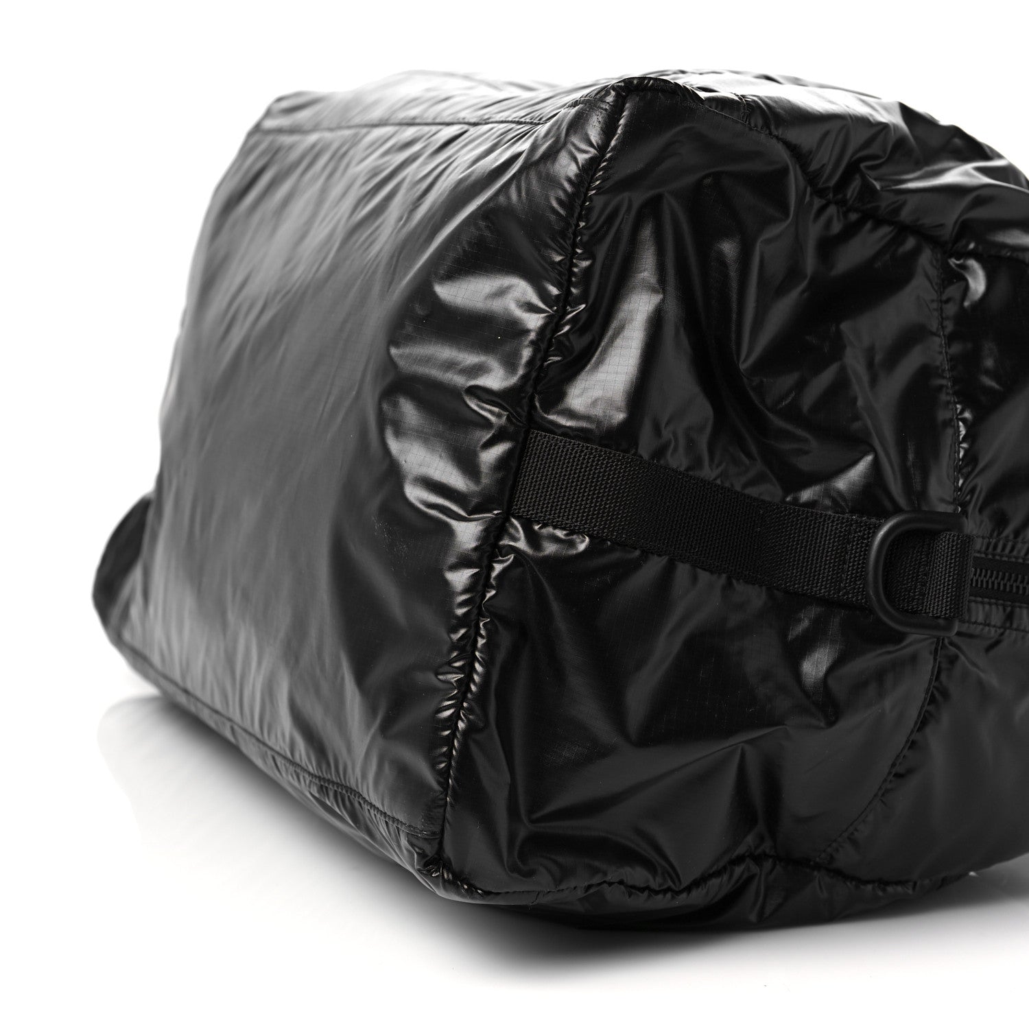 Saint Laurent Nylon Nuxx Ripstop Duffle Black White 9 of 9