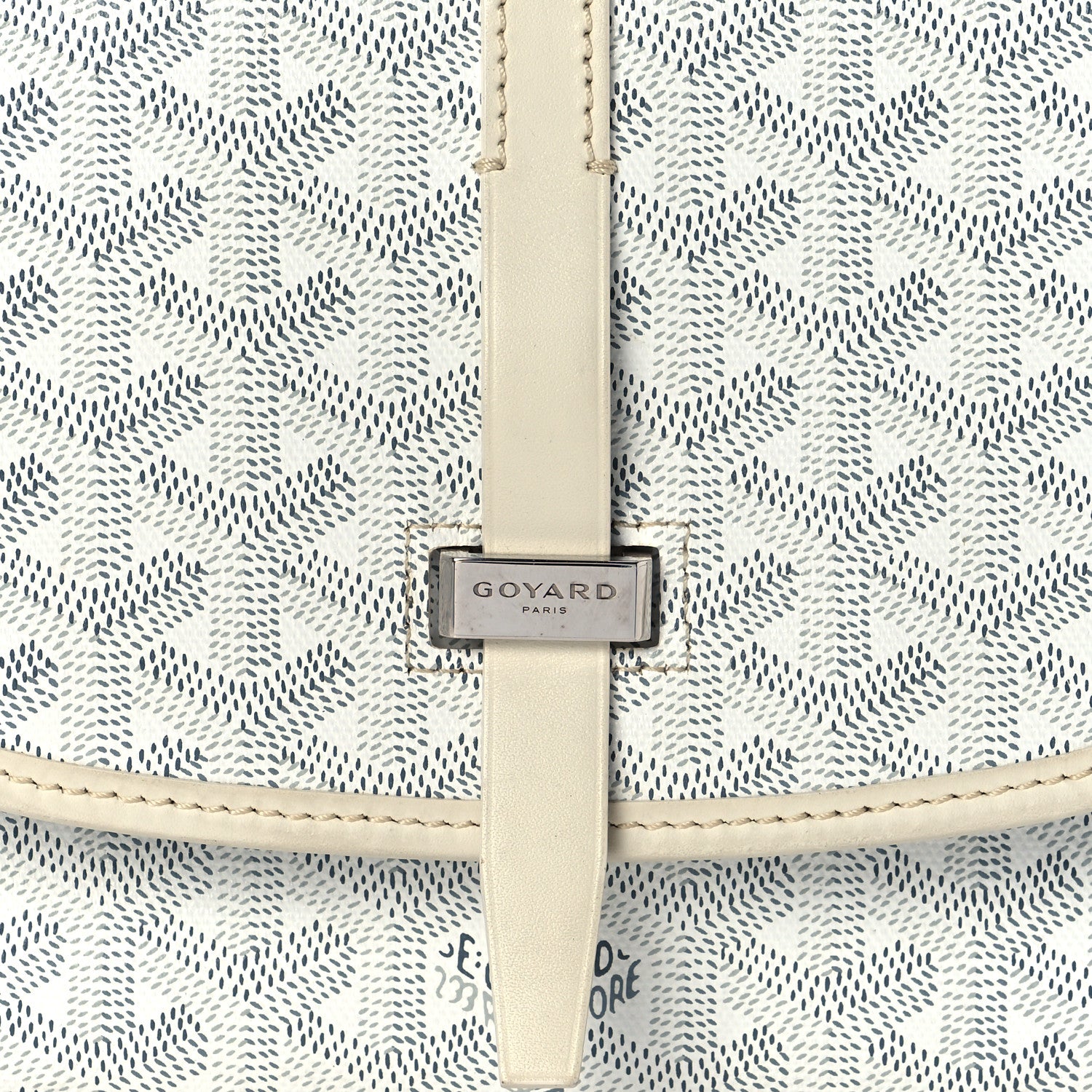 Goyard Goyardine Belvedere II PM Messenger Bag White 7 of 9