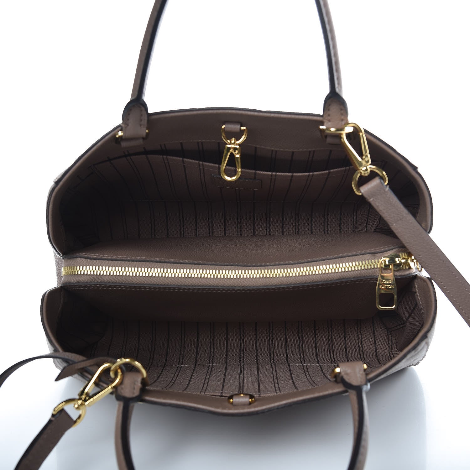 Louis Vuitton Empreinte Montaigne MM Taupe 6 of 10