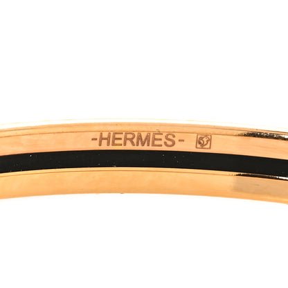 Hermes Enamel Printed Extra Narrow Printed Bracelet 65 5 of 6