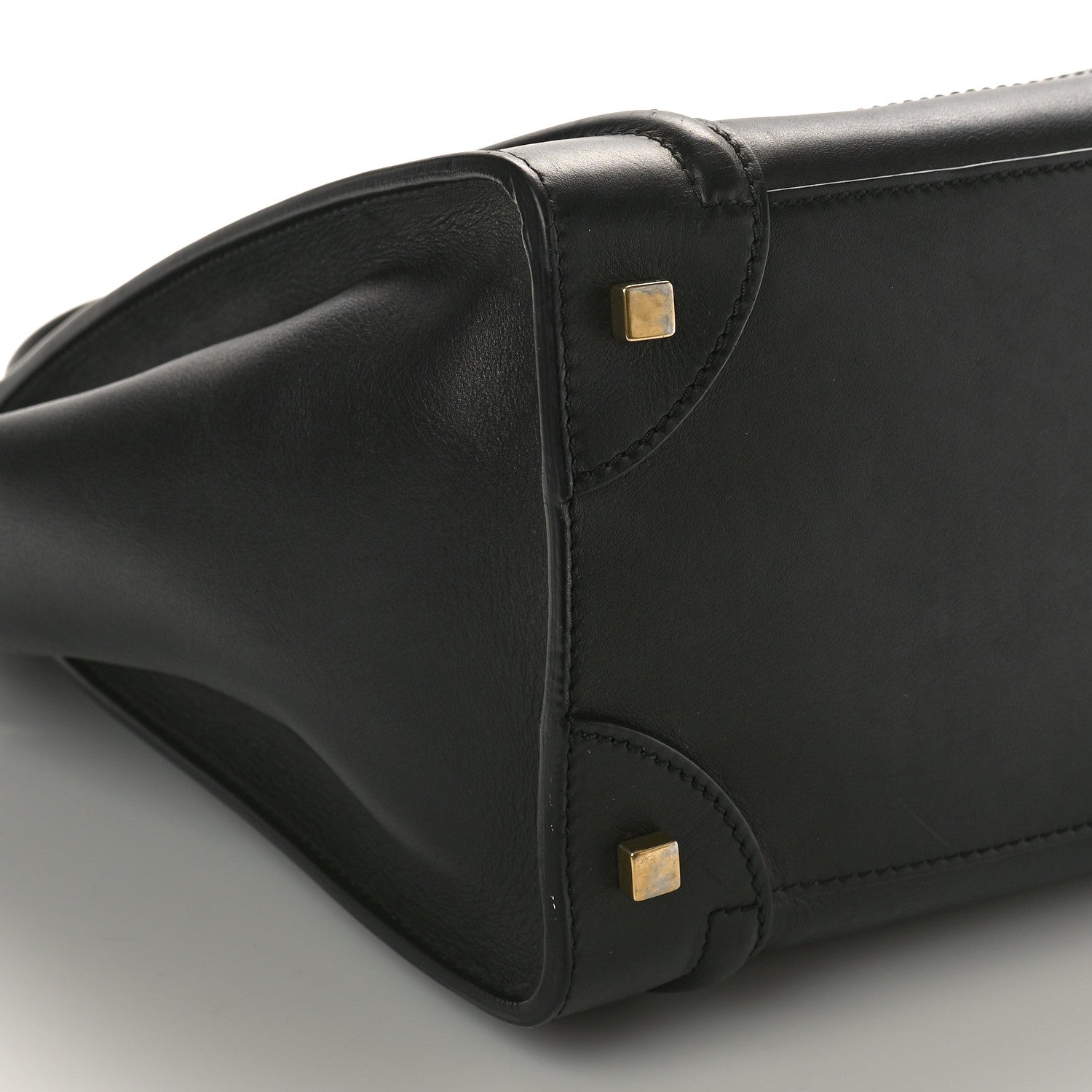 Celine Smooth Calfskin Mini Luggage Black 7 of 10