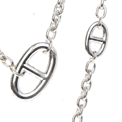 Hermes Sterling Silver Farandole Necklace 160 5 of 10