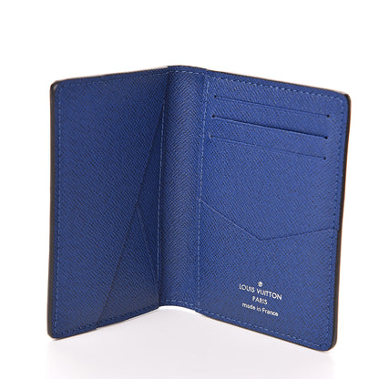 Louis Vuitton Monogram Taiga Pocket Organizer Cobalt 5 of 8