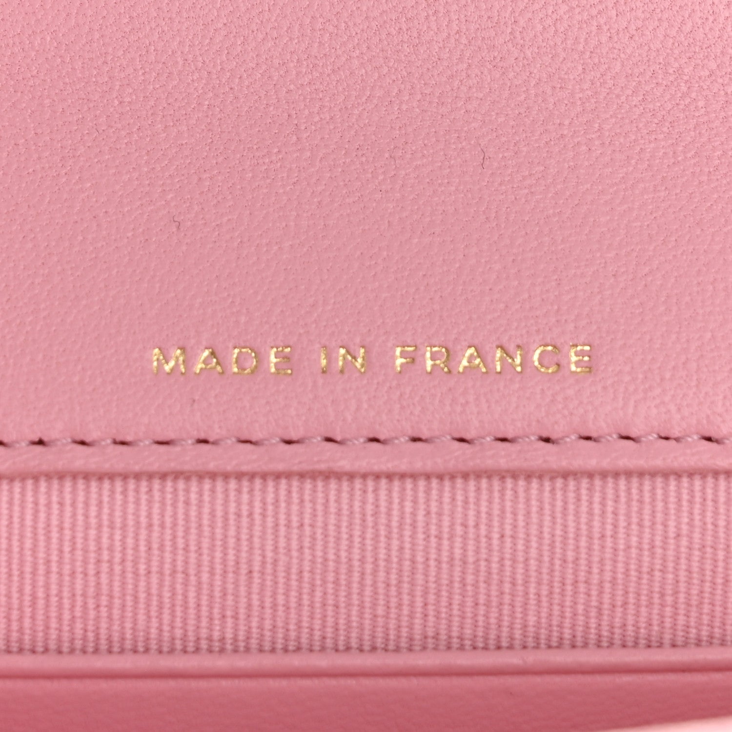 Chanel Lambskin Quilted Pick Me Up Mini Wallet On Chain Light Pink 6 of 12
