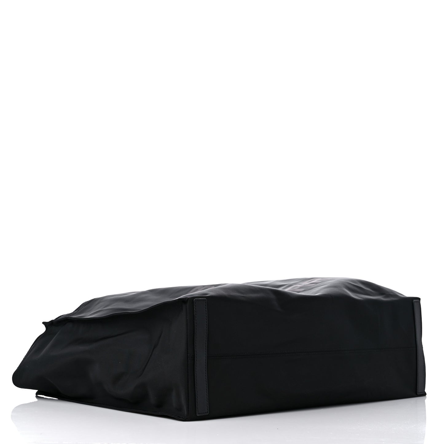 Nylon Logo Tote Black