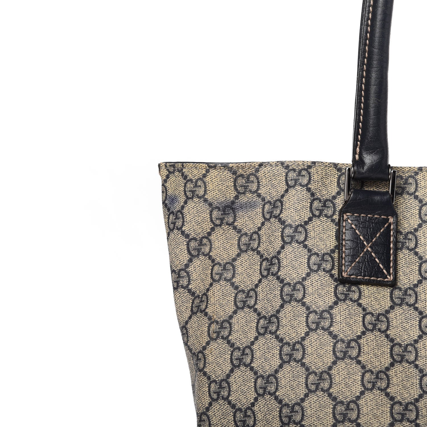 Gucci GG Plus Monogram Small Vertical Tote Blue 11 of 14
