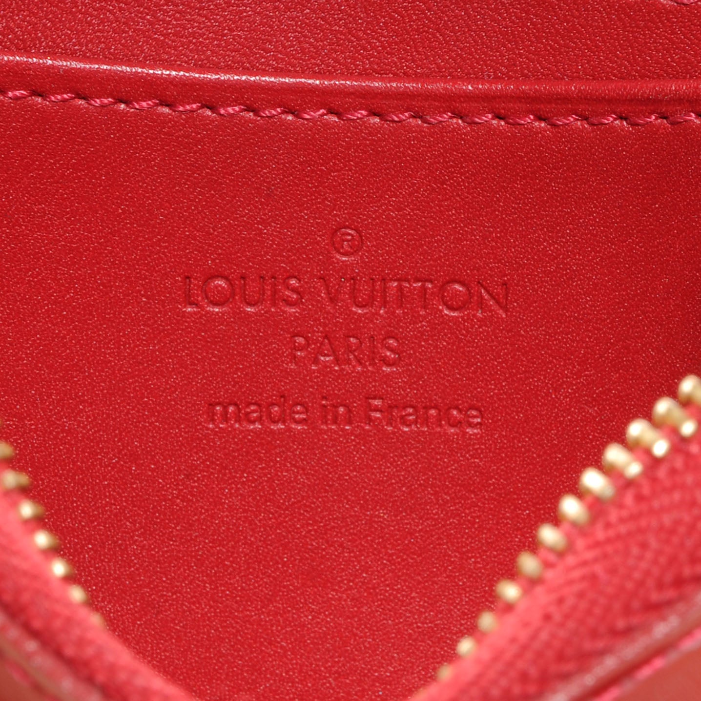 Louis Vuitton Vernis Zippy Coin Purse Pomme D'Amour 7 of 8