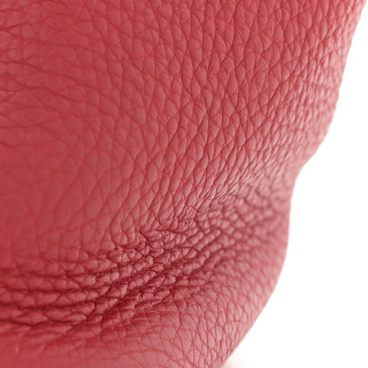 Hermes Taurillon Clemence Picotin Lock 18 PM Rubis 11 of 14