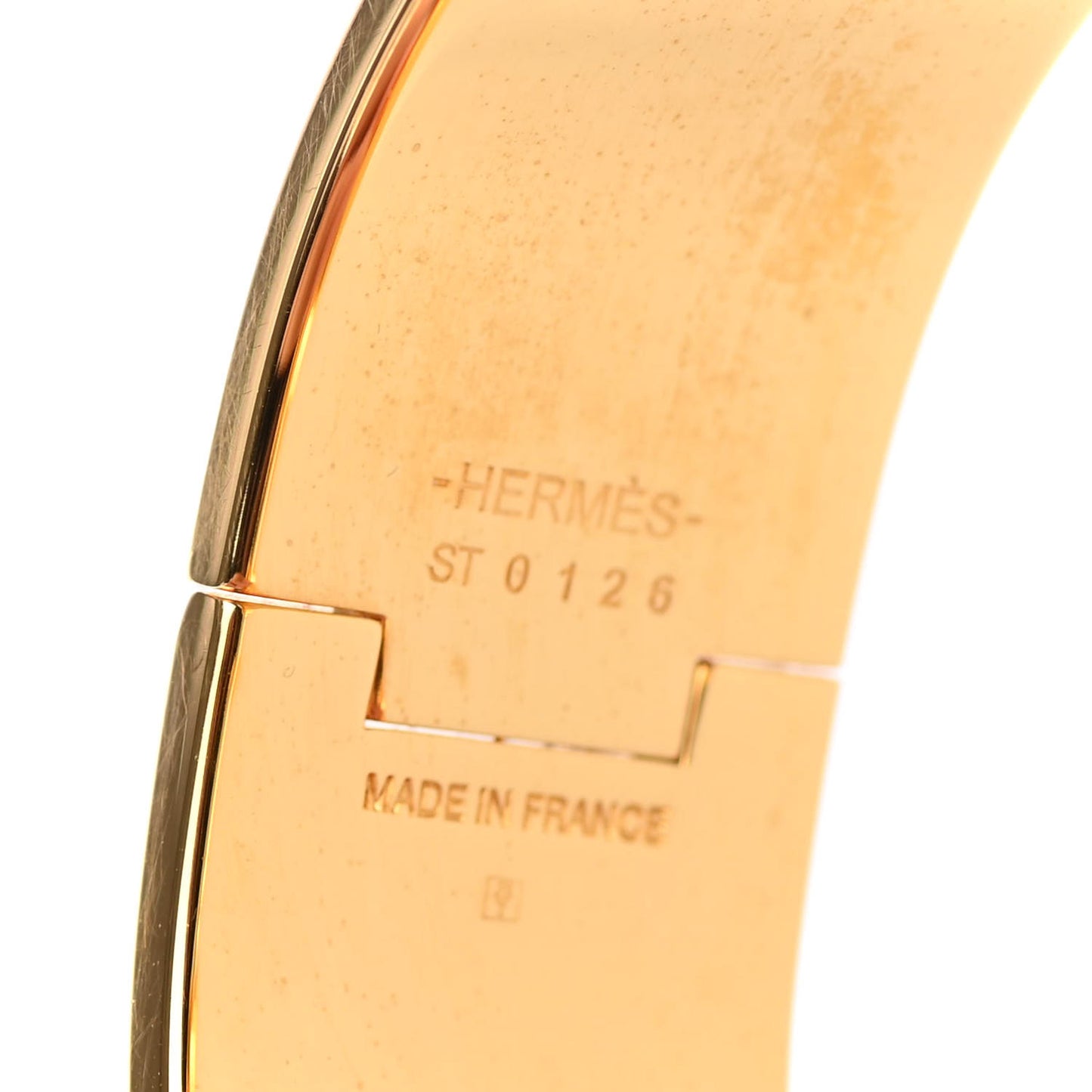 Enamel Wide Clic Clac H Bracelet PM Black