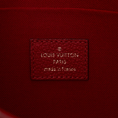 Louis Vuitton Empreinte Pochette Felicie Chain Wallet Scarlet 7 of 12