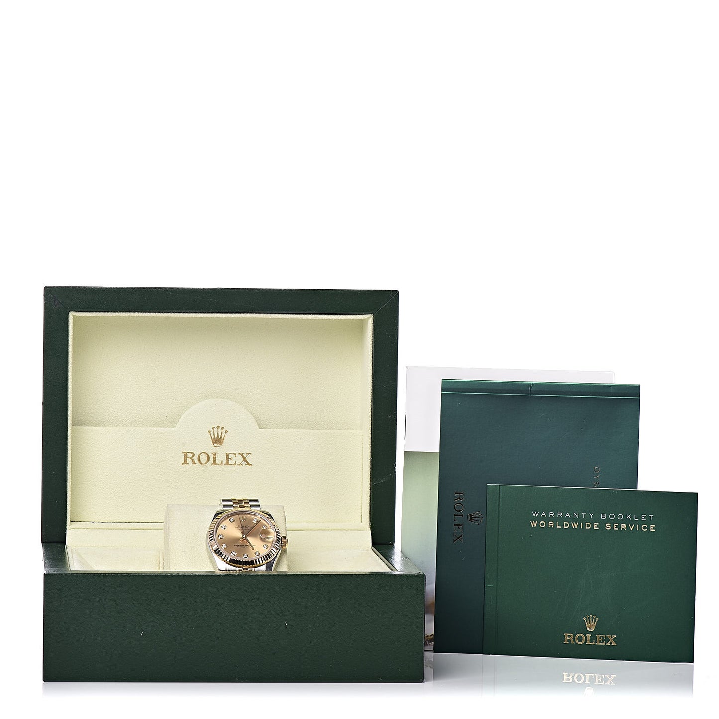 Stainless Steel 18K Yellow Gold Diamond 31mm Oyster Perpetual Datejust Watch Champagne 178273