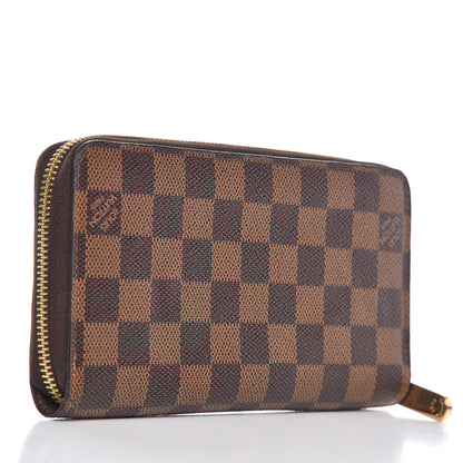 Louis Vuitton Damier Ebene Zippy Wallet 3 of 9