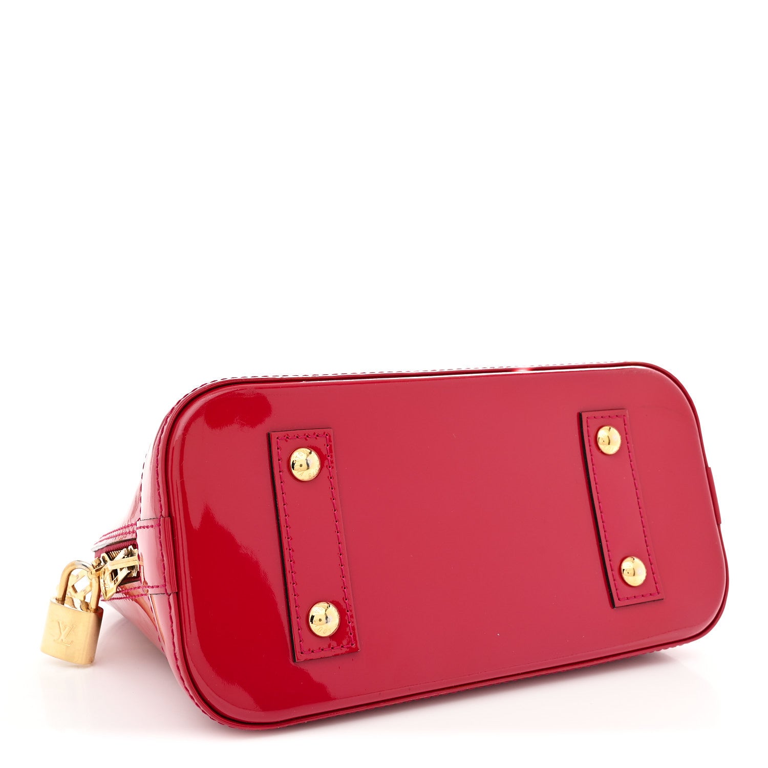Louis Vuitton Vernis Alma BB Rose Indien 4 of 12