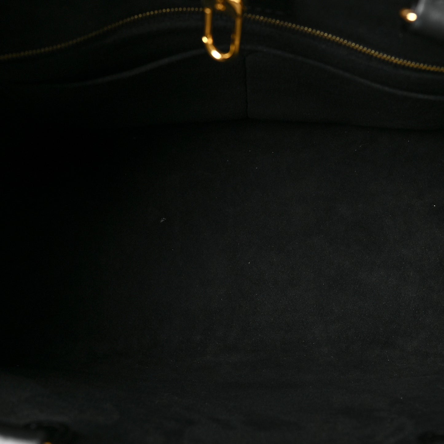 Empreinte Monogram Giant Broderies Onthego MM Cream Black