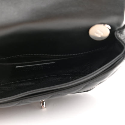 Chanel Calfskin Quilted CC Uniform Flap Belt Bag Black 5 of 12