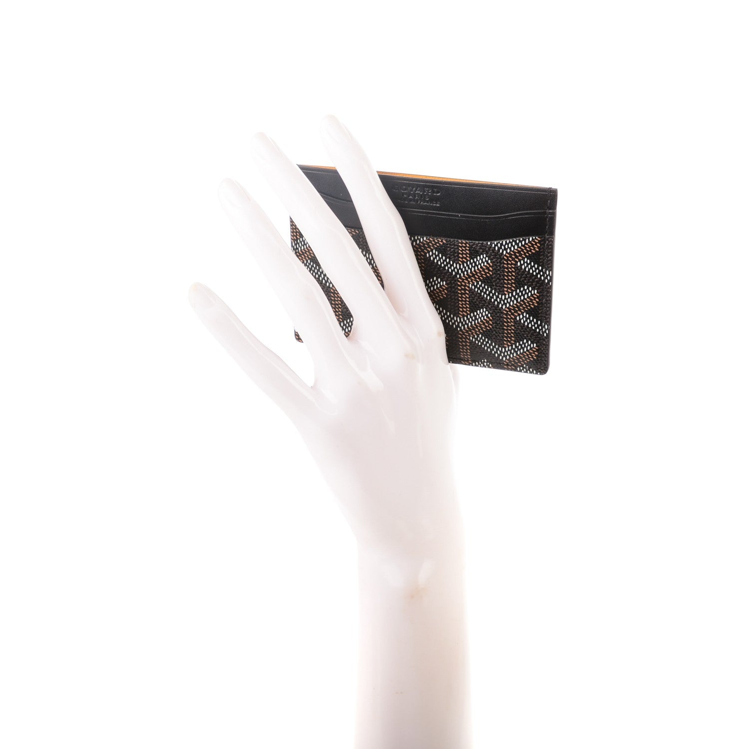 Goyard Goyardine Saint Sulpice Card Holder Black 2 of 7