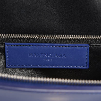 Balenciaga Veau Le Dix Backpack Bleu Mineral 6 of 7