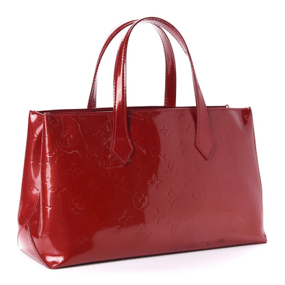 Louis Vuitton Vernis Wilshire PM Pomme D'Amour 3 of 10