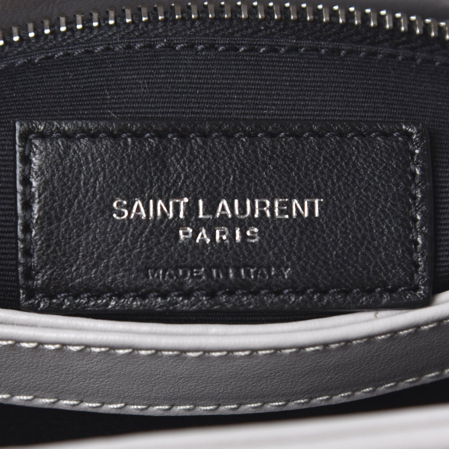 Calfskin Y Quilted Monogram Toy Loulou Satchel Granite