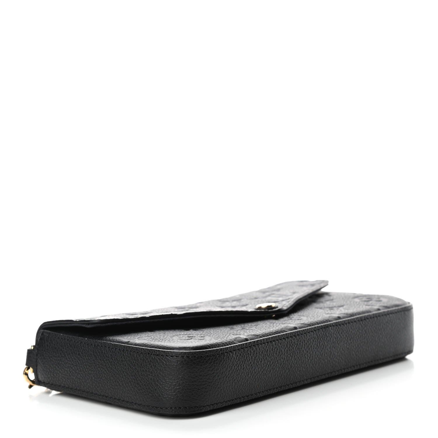 Louis Vuitton Empreinte Pochette Felicie Chain Wallet Black 4 of 5